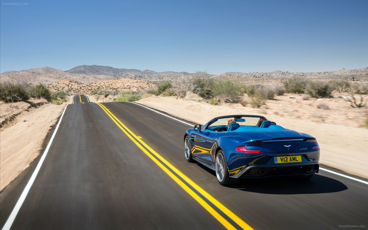 De nieuwe Aston Martin Vanquish Volante 2014