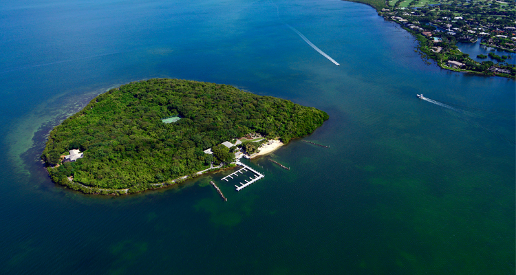 Pumpkin Key eiland te koop voor 110 miljoen dollar