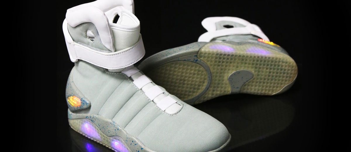 Marty McFly's schoenen uit Back To The Future 2 te koop! 