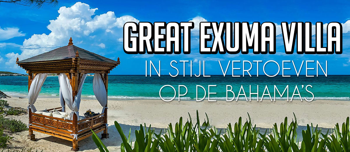 Op zoek naar een droomhuis? Deze Great Exuma Villa volstaat...