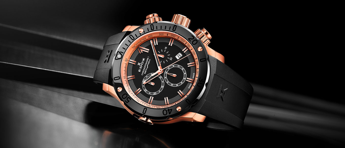 Een horloge voor de extreme watersport: de Edox Chronoffshore-1