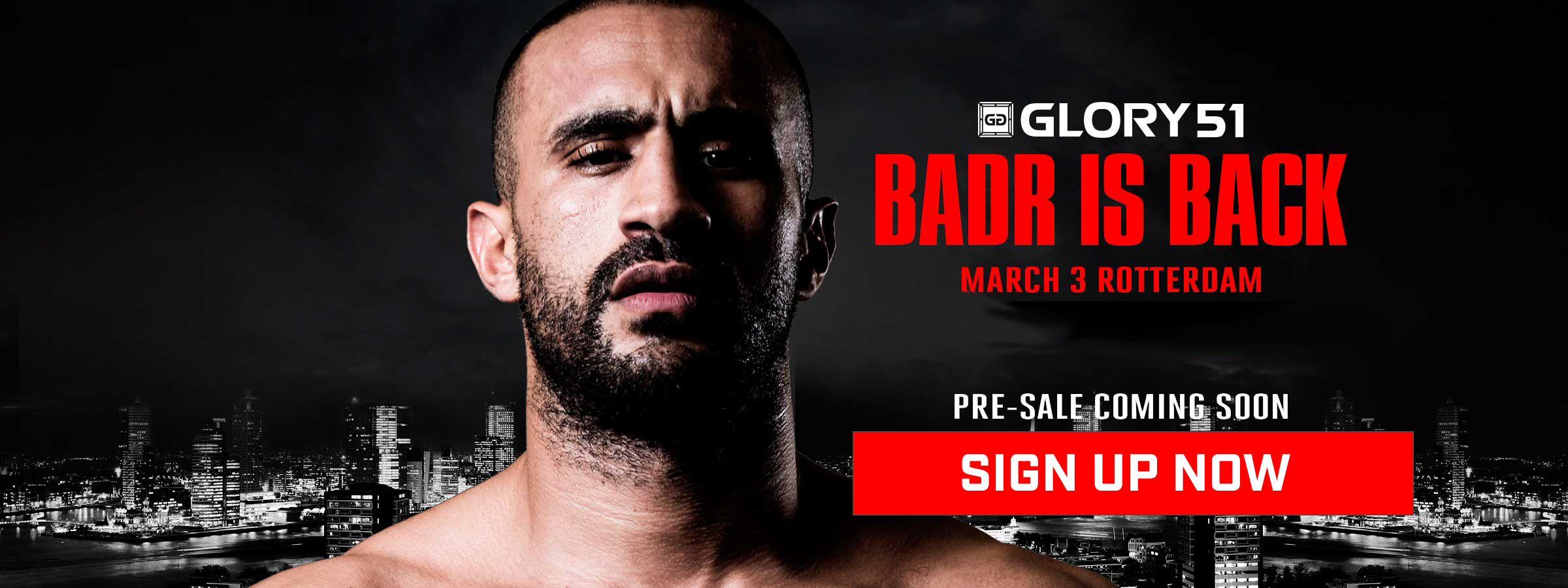 Badr Hari maakt rentree tegen Hesdy Gerges in maart 2018!