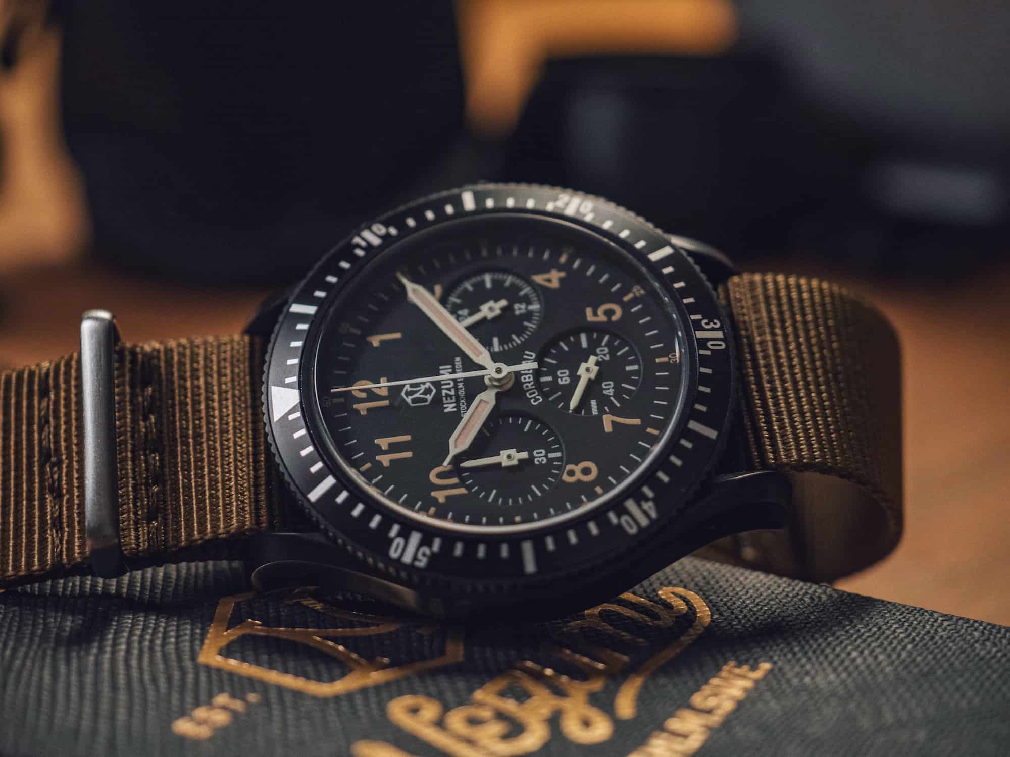 Nezumi komt met nieuwe Corbueau Chronograph collectie