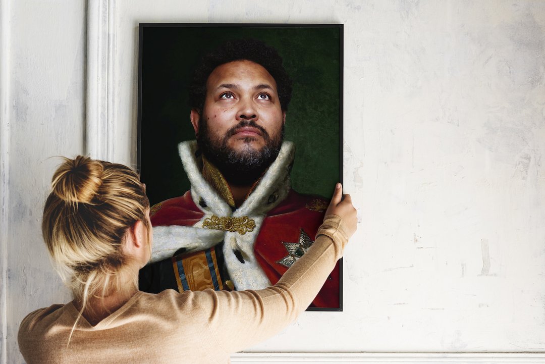 Win je eigen koninklijke staatsieportret!